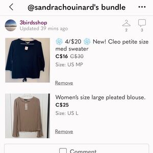 Bundle for @sandrachouinard